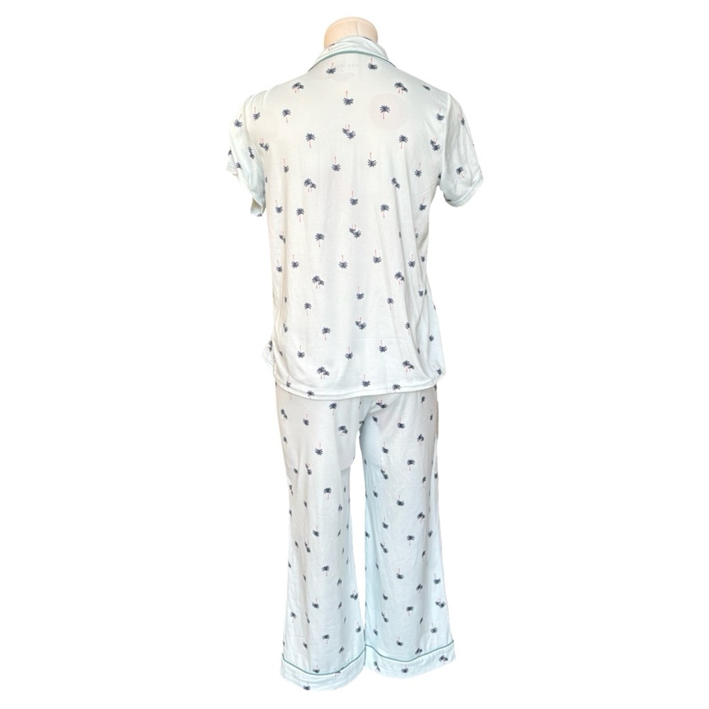 Rae Dunn palm Tree Capri PJ set- small - Picture 6 of 8